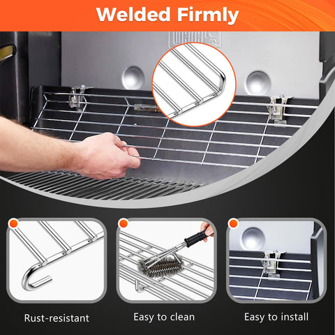 QuliMetal etiqueta indicando compatibilidad con modelos Weber GS4 útil para compradores