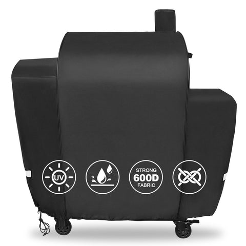 QuliMetal funda frontal ajustada al Pit Boss Laredo 1000 protege contra lluvia
