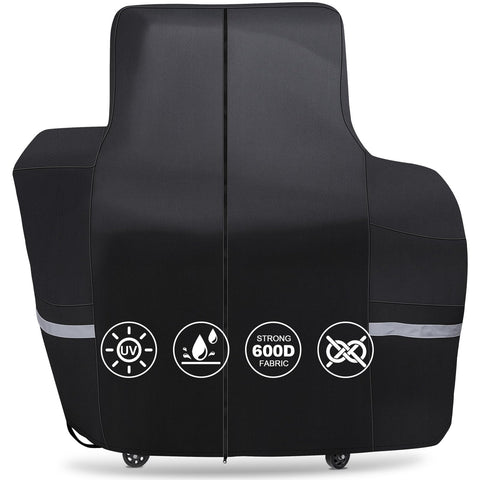 QuliMetal funda frontal cubriendo Pit Boss Lockhart con protección completa