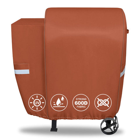 QuliMetal funda frontal cubierta pit boss 700 mostrando ajuste y protección