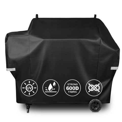 QuliMetal funda frontal ajustada a Pit Boss Navigator 1600M protege contra lluvia