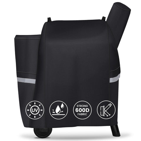 QuliMetal funda frontal ajustada que protege parrilla del clima