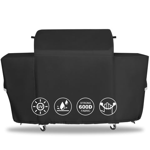 QuliMetal funda frontal cubriendo Traeger Woodridge Protege contra intemperie