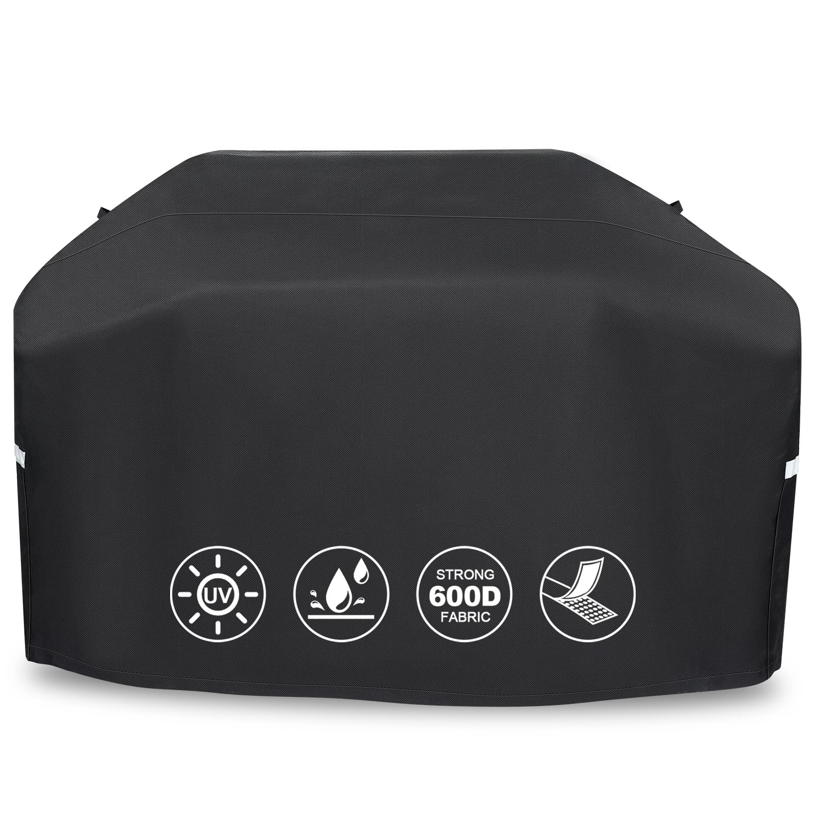 QuliMetal funda frontal cubriendo parrilla completa para protección exterior