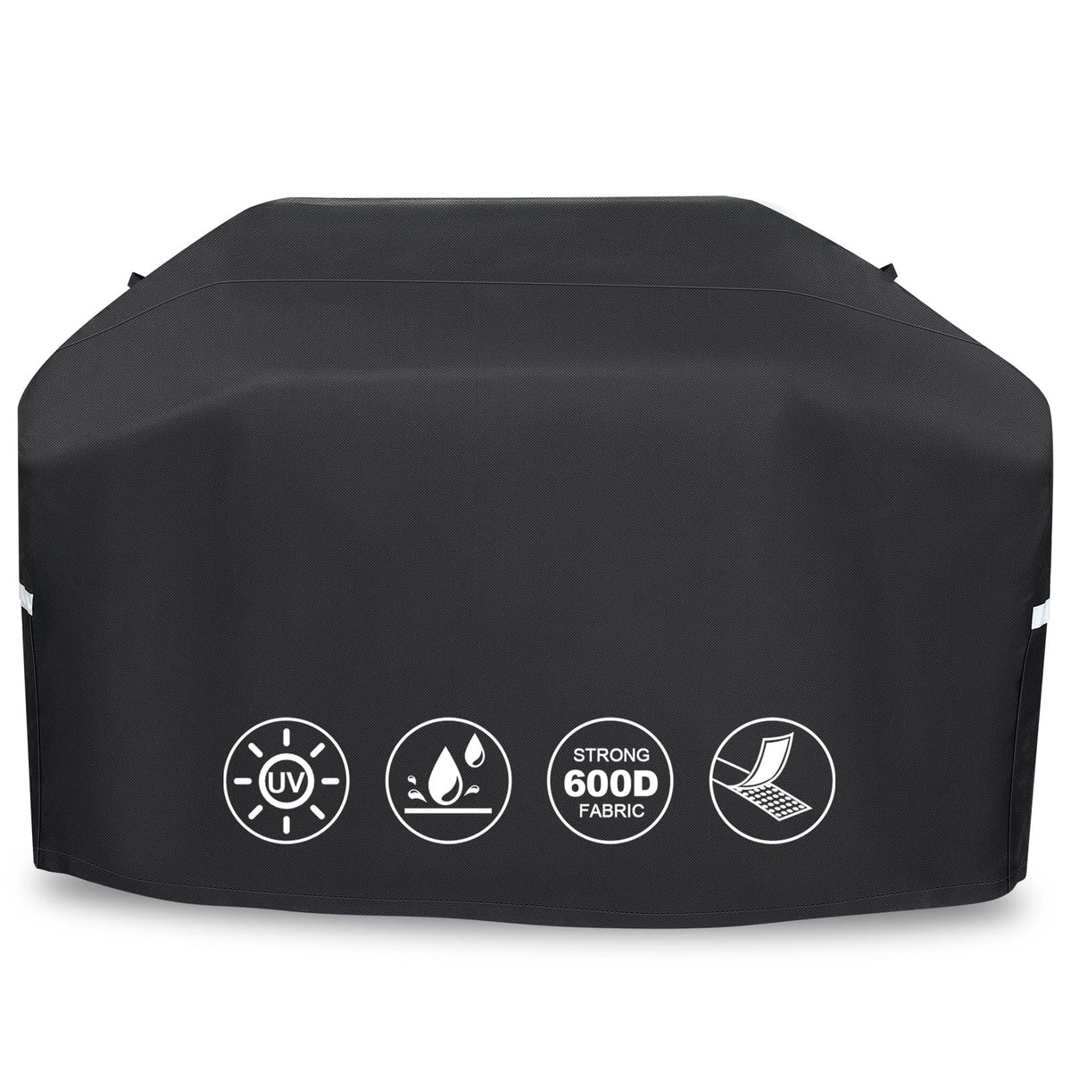 QuliMetal funda frontal cubriendo parrilla completa para protección exterior