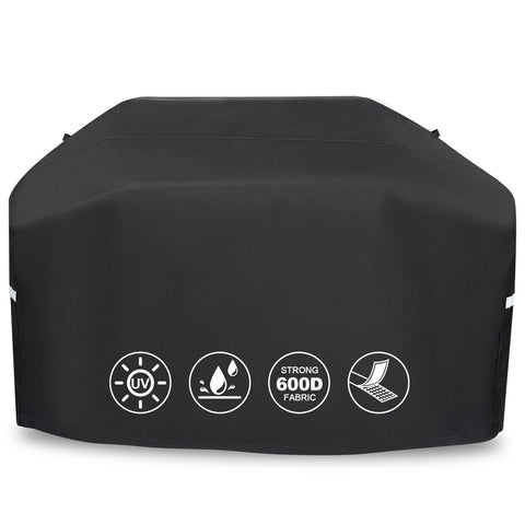 QuliMetal funda frontal cubriendo parrilla completa para protección exterior