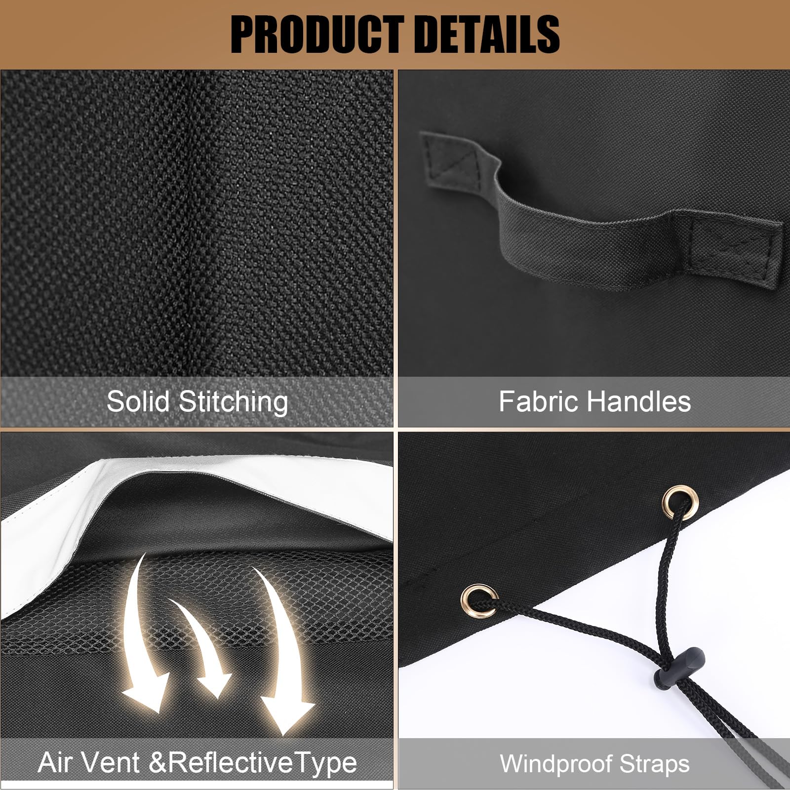 QuliMetal orificios de ventilación que reducen la condensación y óxido