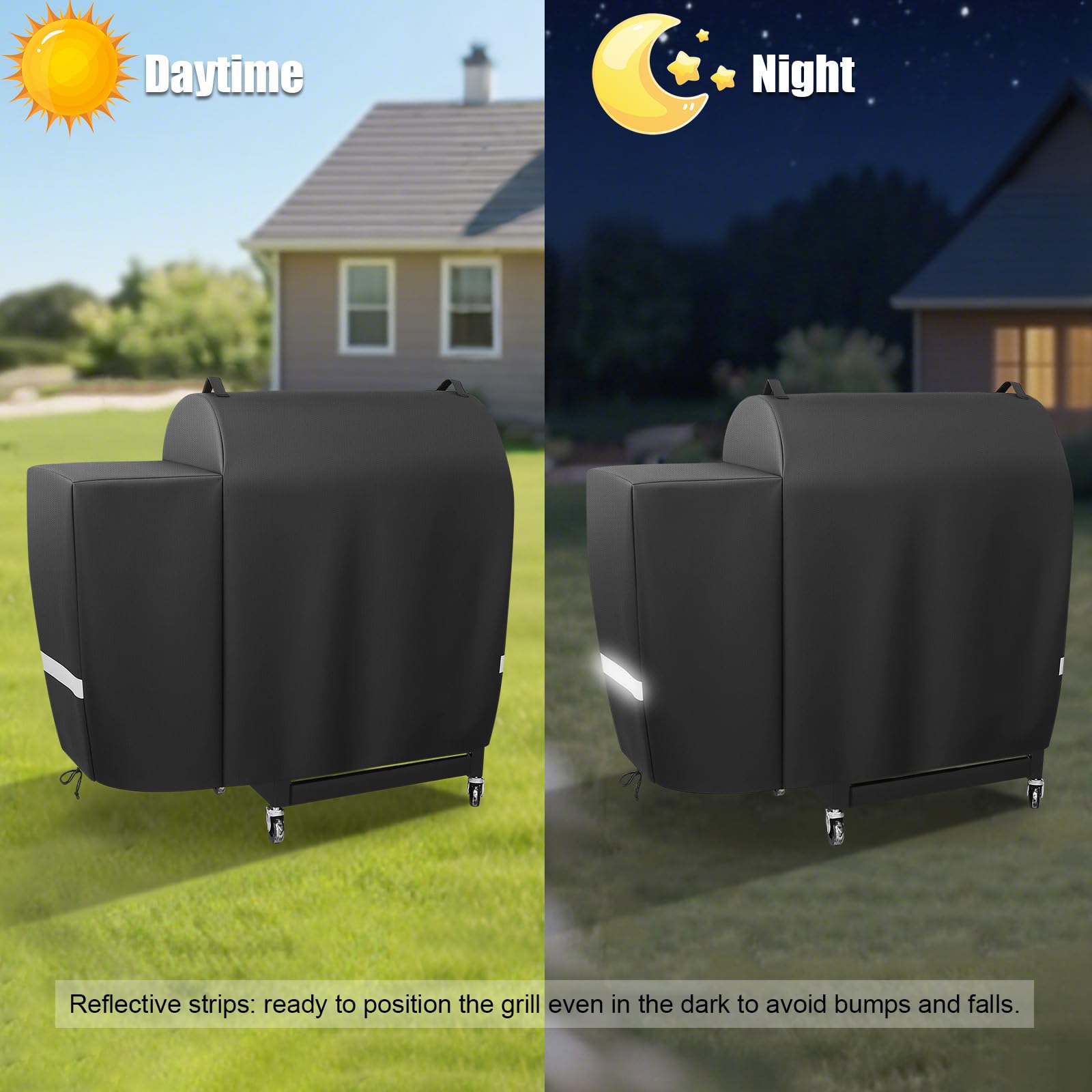 QuliMetal funda colocada en una terraza protegiendo del clima