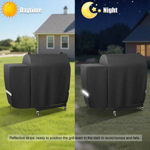 QuliMetal funda colocada en una terraza protegiendo del clima