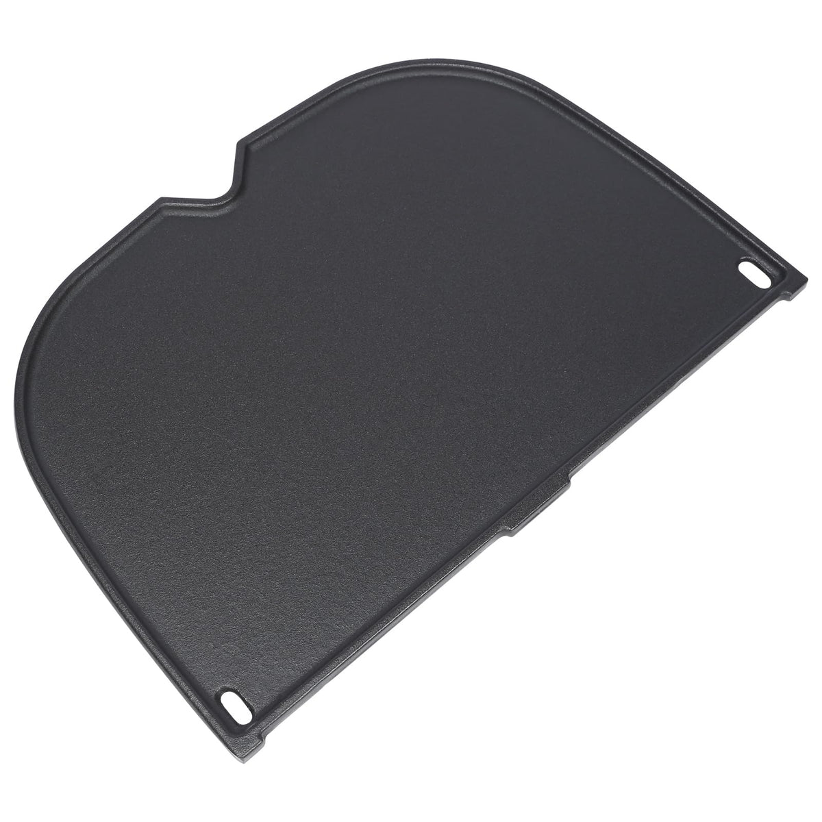 QuliMetal plancha frontal mostrando diseño y ajuste para Weber, práctico