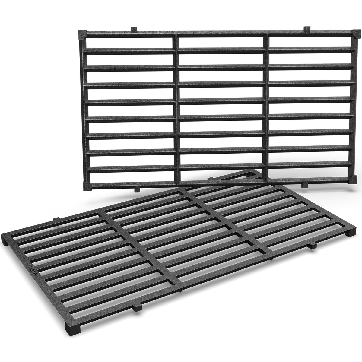 QuliMetal vista frontal de la rejilla instalada, mejora la distribución de calor