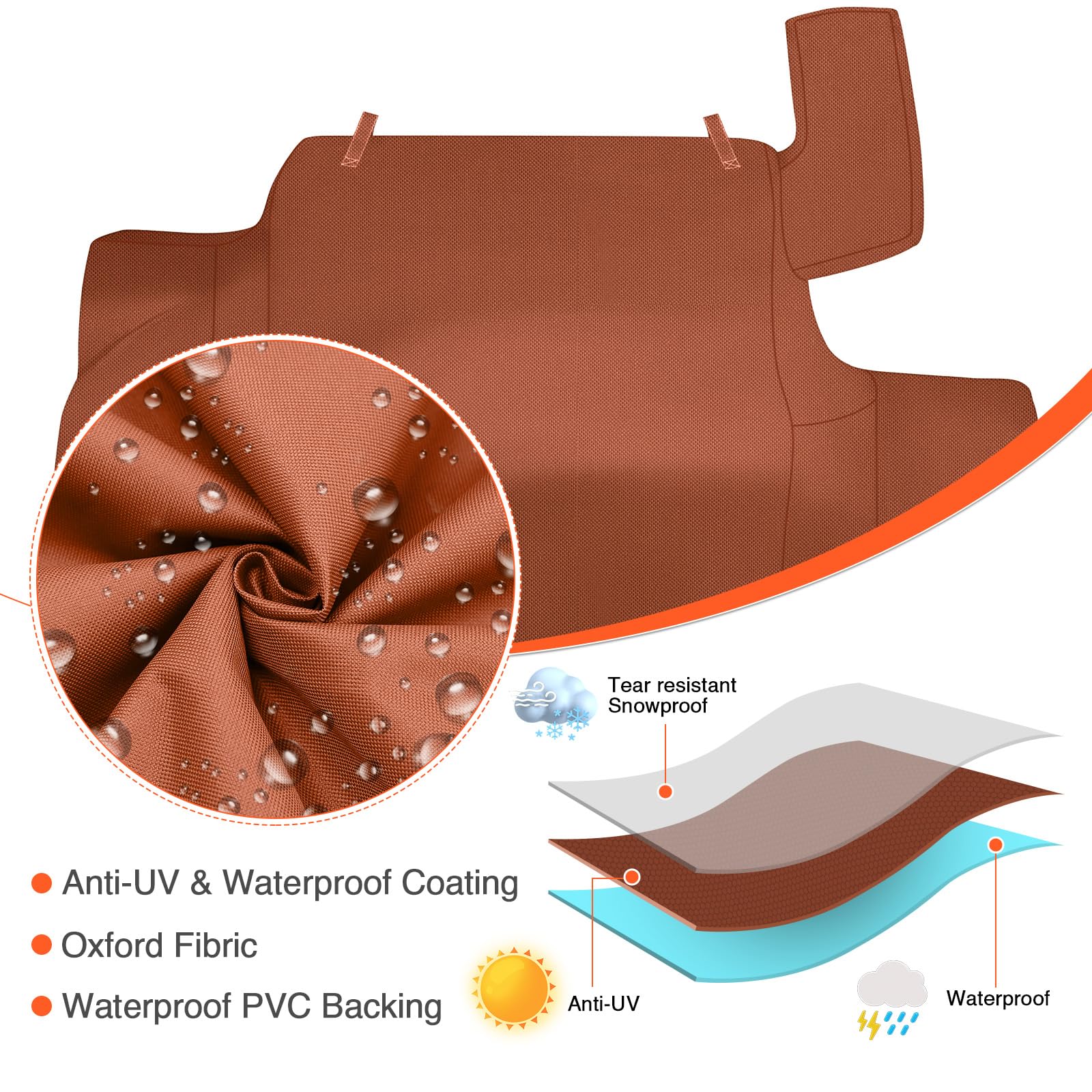 QuliMetal textura poliéster 600D con recubrimiento PVC impermeable