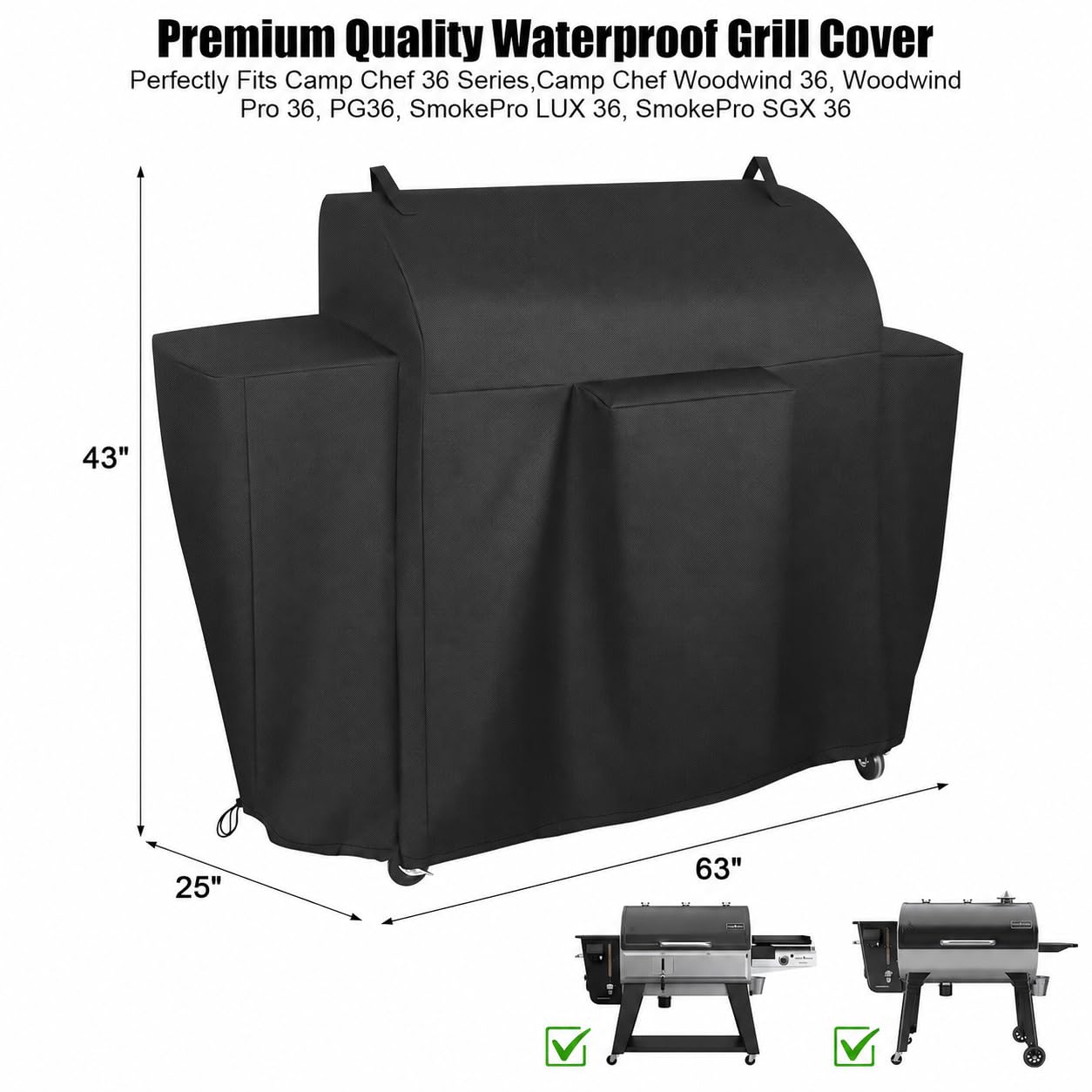 QuliMetal primer plano del tejido 600D resistente, durabilidad y protección UV