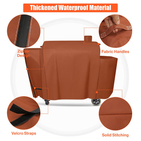 QuliMetal tiras de velcro sujetando la funda evitando que se vuele
