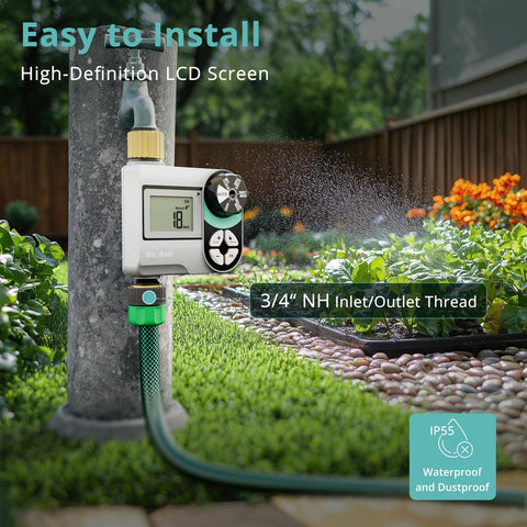 QUOBAS en invernadero automatizando riego para plantas saludables