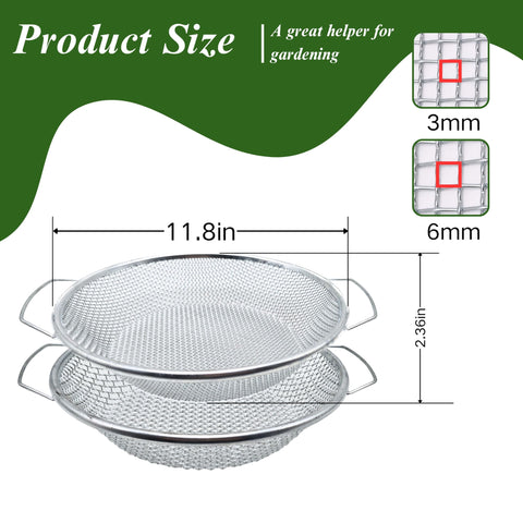 QUTIING primer plano malla 3mm para filtrado fino y textura uniforme
