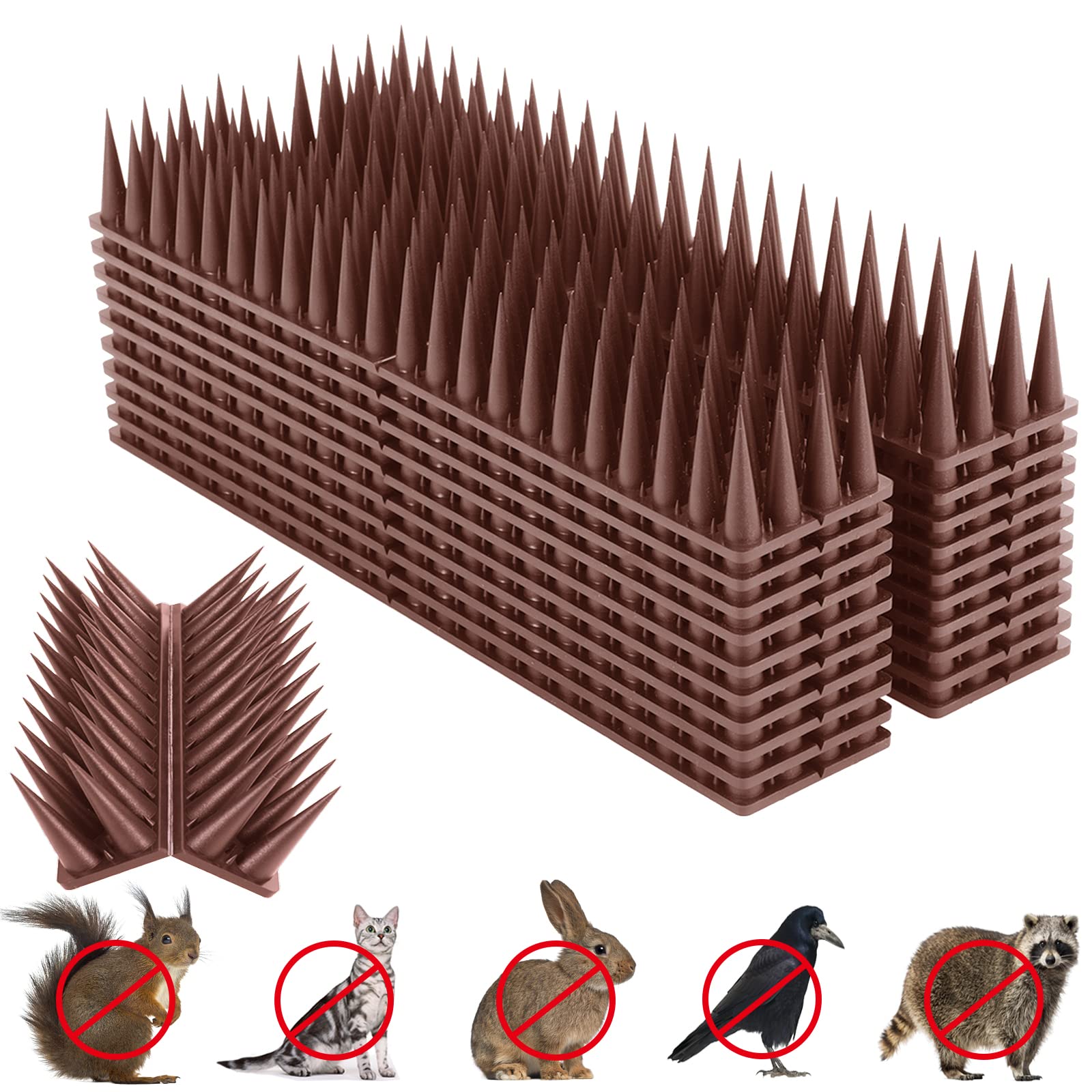 Quunoot paquete frontal mostrando las 9 tiras y longitud total protección