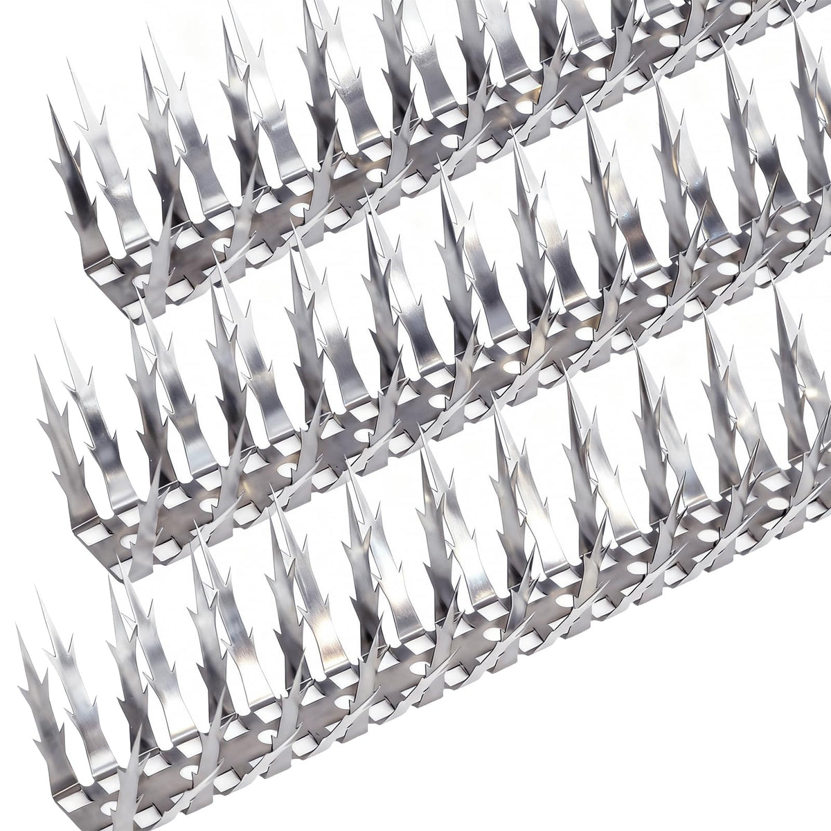 Quunoot vista frontal de tiras de pinchos beneficiando protección antiposado