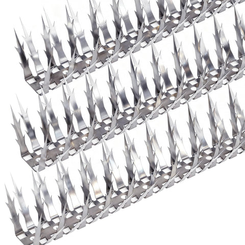 Quunoot vista frontal de tiras de pinchos beneficiando protección antiposado