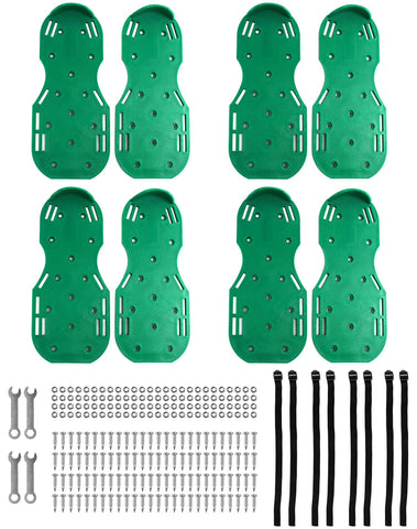 QWORK paquete con 2 pares verdes listo para obra y ahorro inmediato