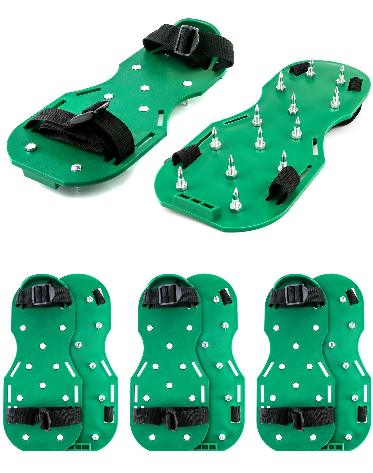 QWORK zapato aireador frontal mostrando diseño y cobertura para proteger suelos