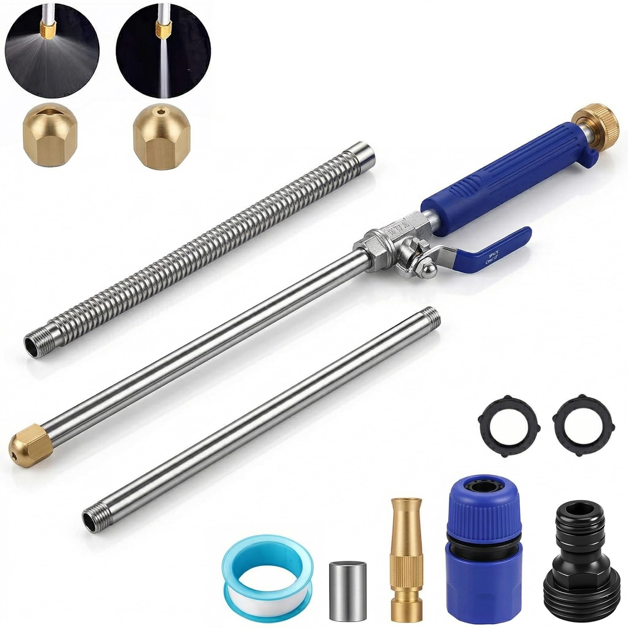 Raddile frontal del empaque que muestra el kit y sus componentes útiles