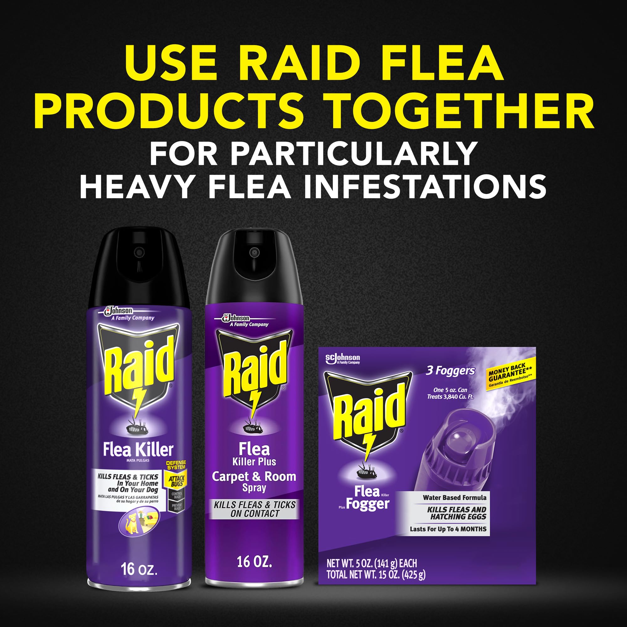 Raid vista lateral del envase destacando ergonomía y fácil manejo