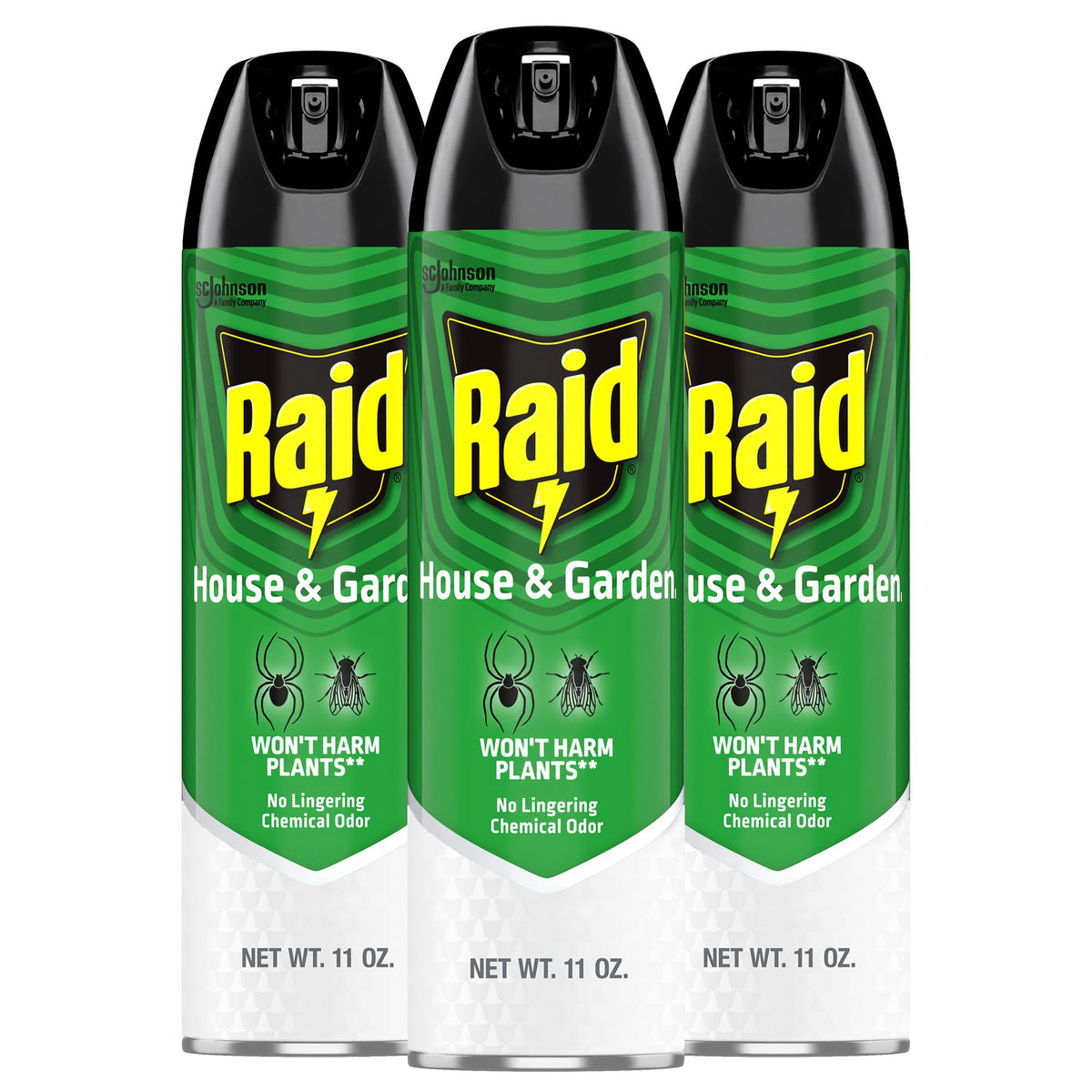 Raid lata frontal mostrando el diseño y uso fácil