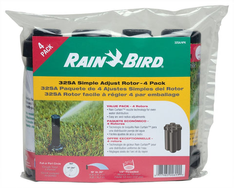 Rain Bird 32SA primer plano de la boquilla Rain Curtain para riego uniforme