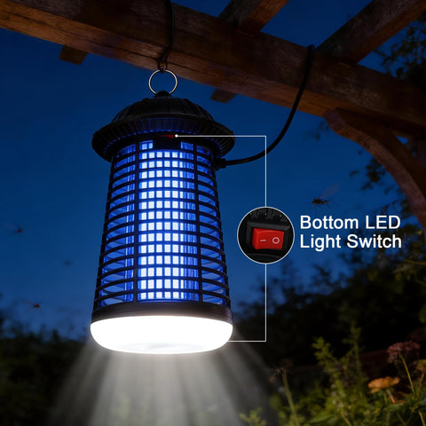 Raindot lámpara UVA de 15W que atrae insectos para un control más eficaz