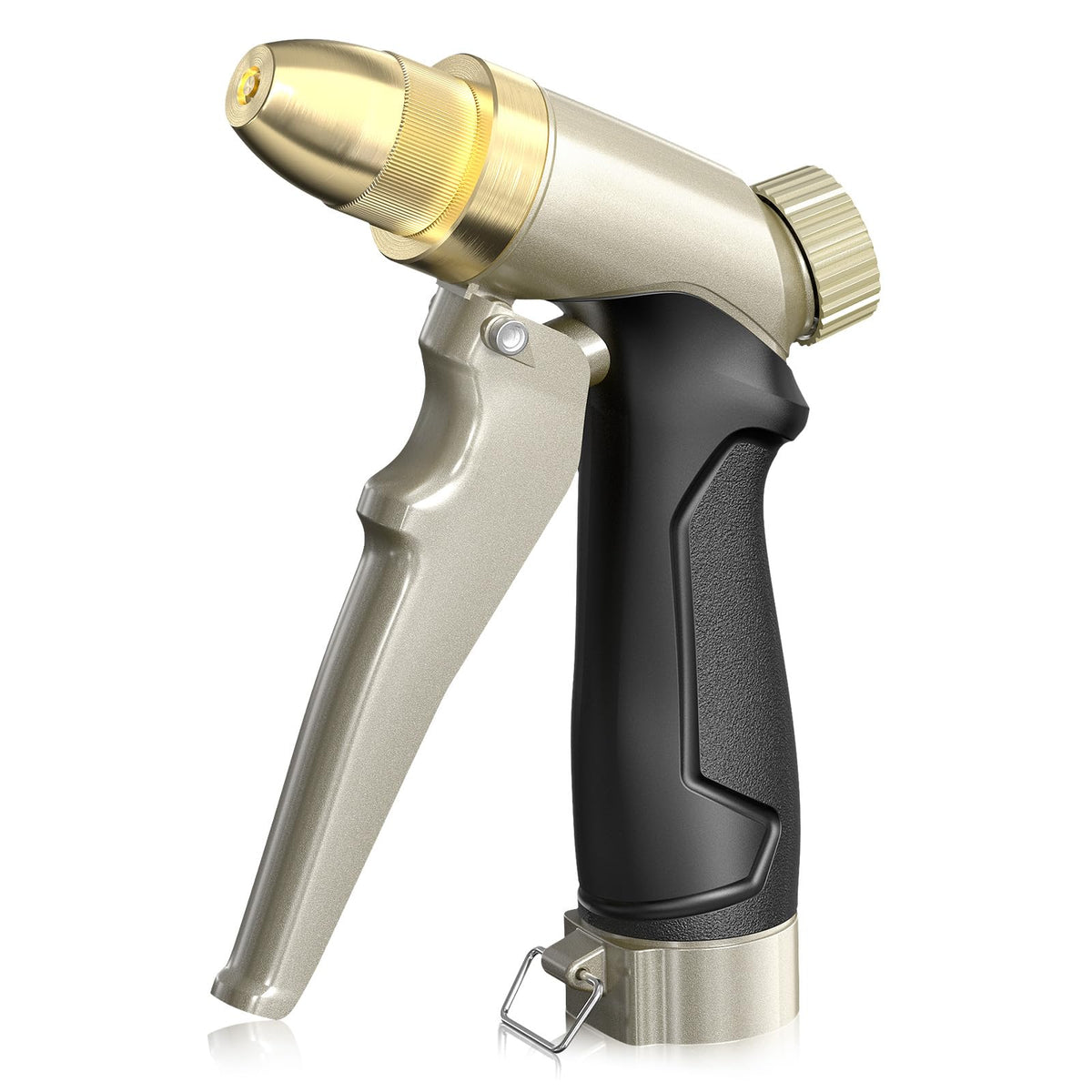 RAINPOINT boquilla frontal metálica resistente para riego y limpieza