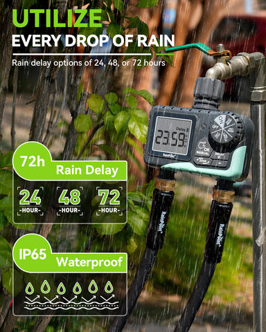 RAINPOINT primer plano de la carcasa resistente IP65 para exterior