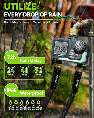 RAINPOINT corte interno del diafragma autolimpiante para mayor durabilidad