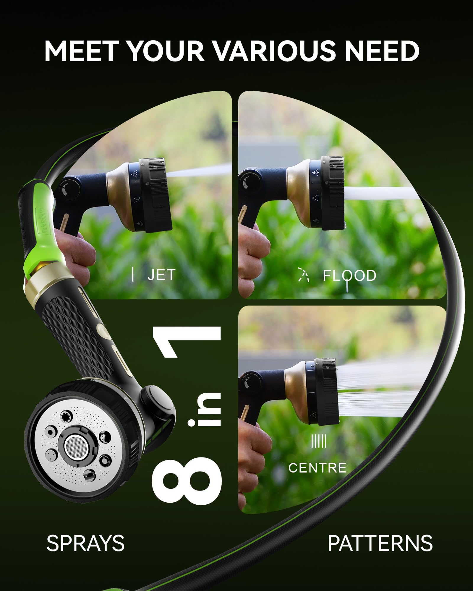 RAINPOINT empaque y accesorios incluidos del pack listo para instalar