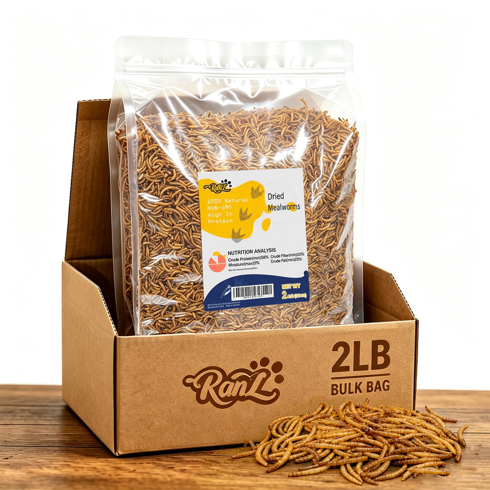 RANZ cierre resellable de la bolsa que conserva frescura y evita humedad