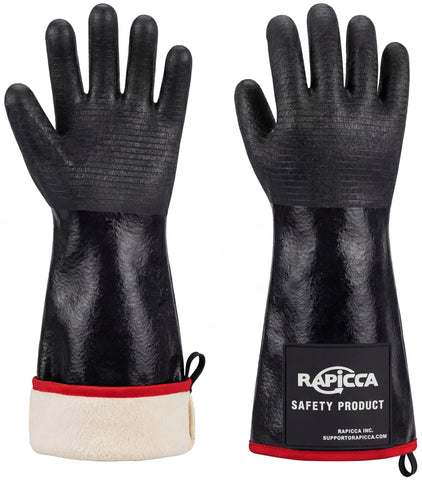 rapicca guantes vista frontal protección completa y confort