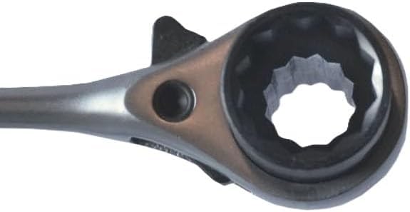 RatchetScrench primer plano del acero cromo vanadio, mayor durabilidad