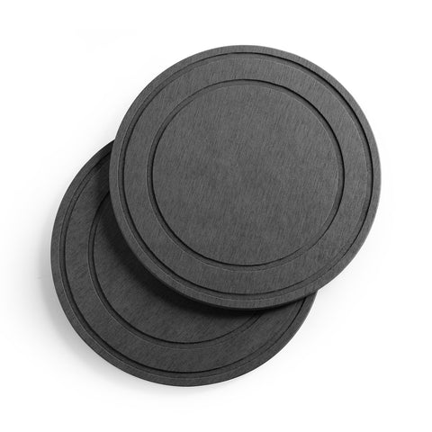 Relime plato delantero gris piedra mostrando acabado decorativo y protección de superficie