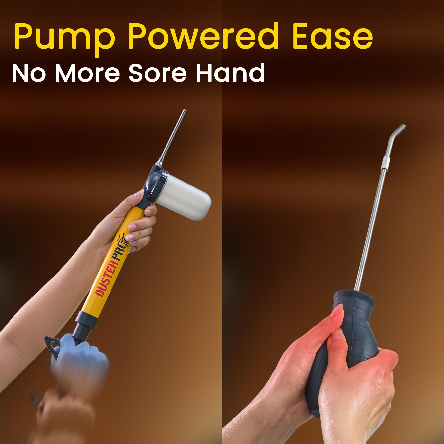 Relime tubo extensible 4 FT en acción para acceder a zonas altas sin esfuerzo