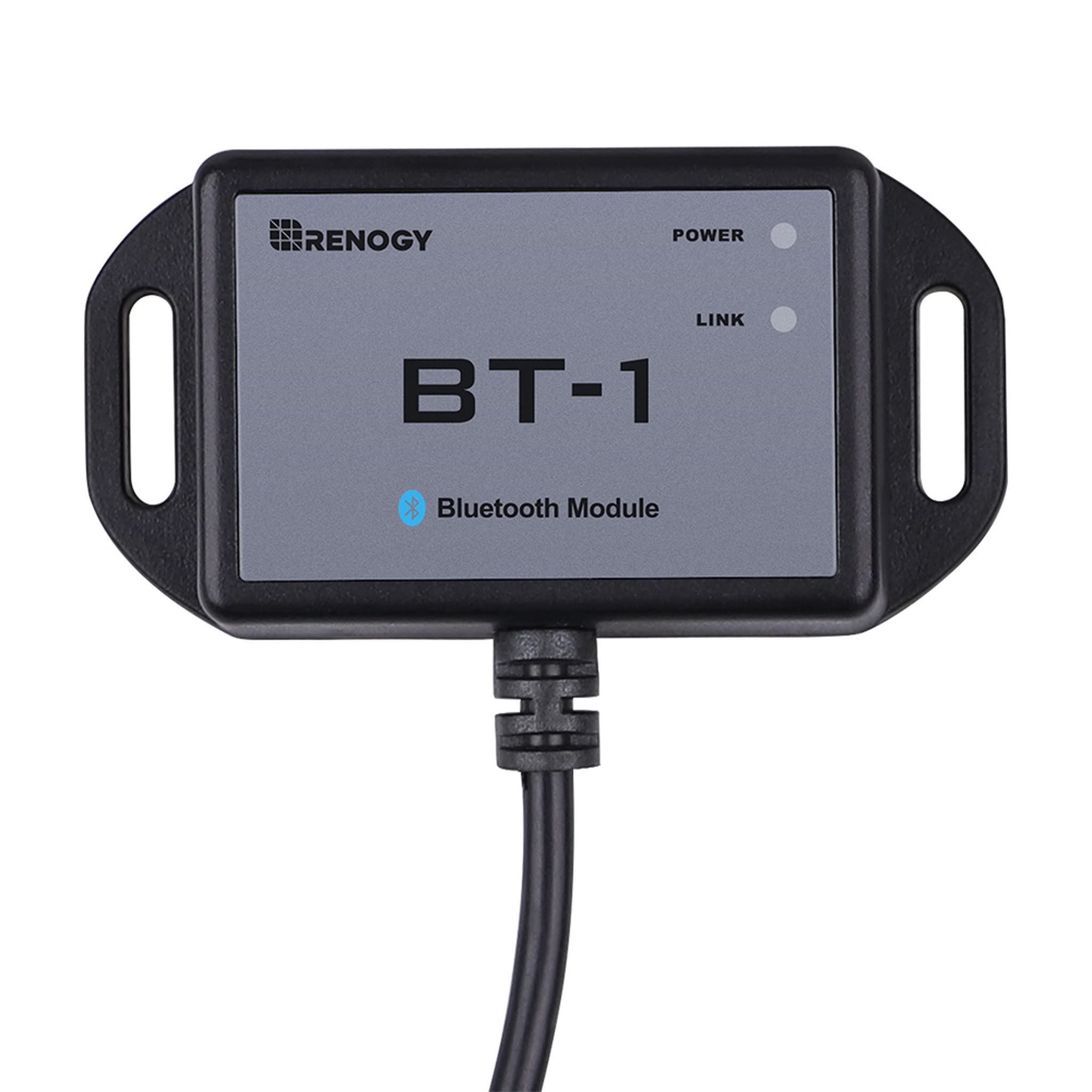 Renogy BT-1 detalle del chip Bluetooth eficiente y de bajo consumo