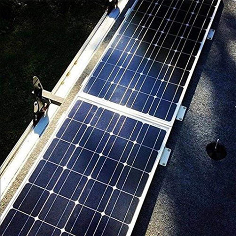Renogy instalación en camping junto a panel solar, solución ligera y práctica