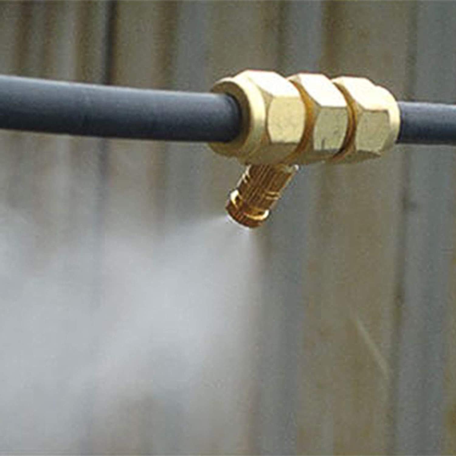 RESNSTAR boquilla instalada en línea de nebulización para enfriado rápido