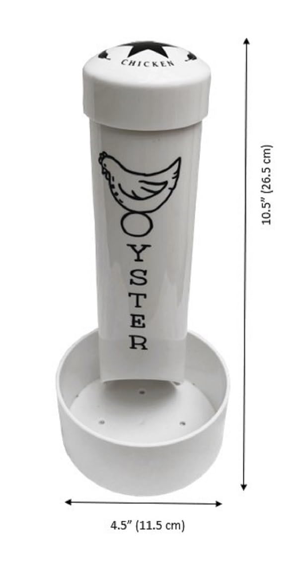 Revolutionary Chicken cubeta con detalle de dispensado para facilidad de uso