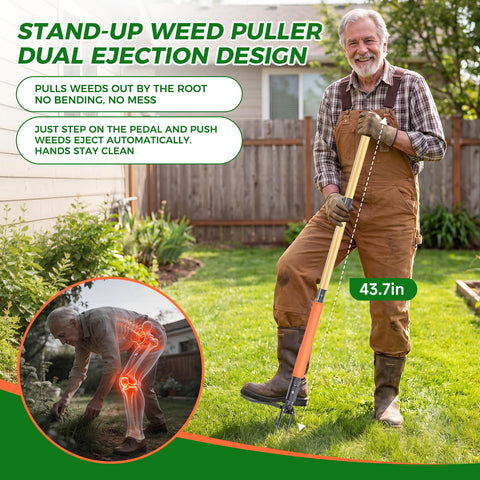 RexWeed pedal metálico con textura para expulsión segura con el pie