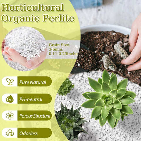 Riare perlite textura granular que mejora aireación del sustrato