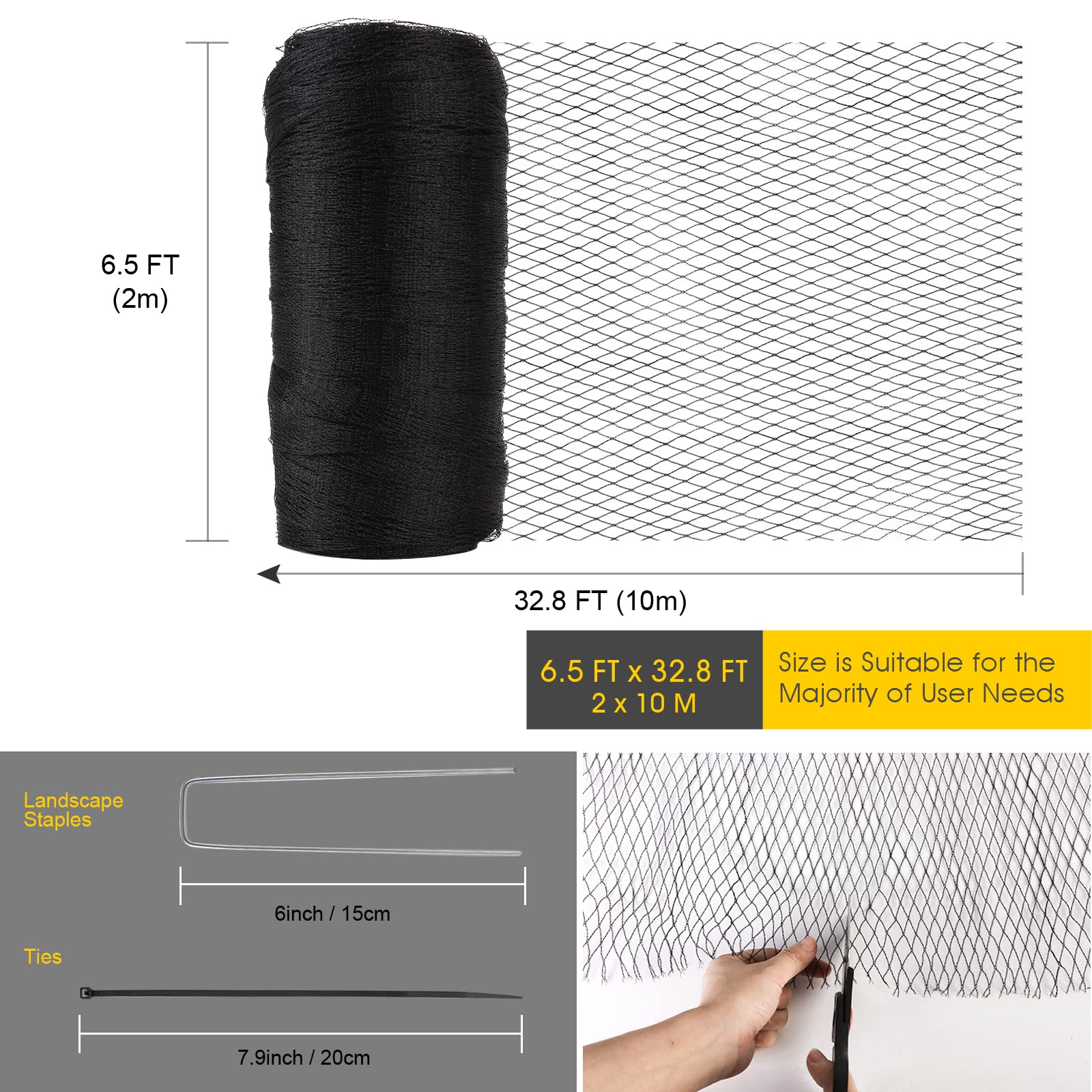 RIFNY detalle de textura HDPE resistente anti-UV para mayor durabilidad