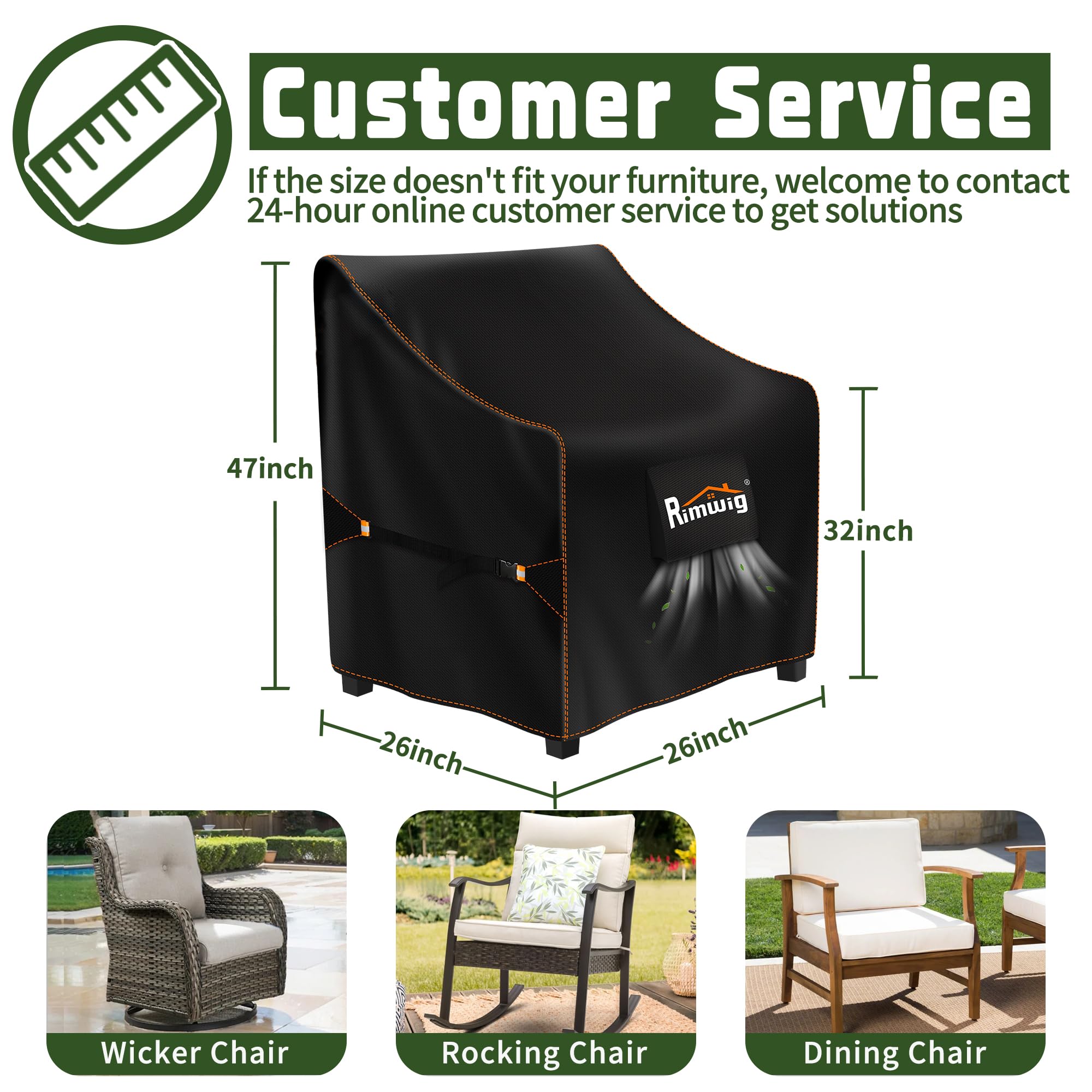 Rimwig textura Oxford resistente que evita filtraciones