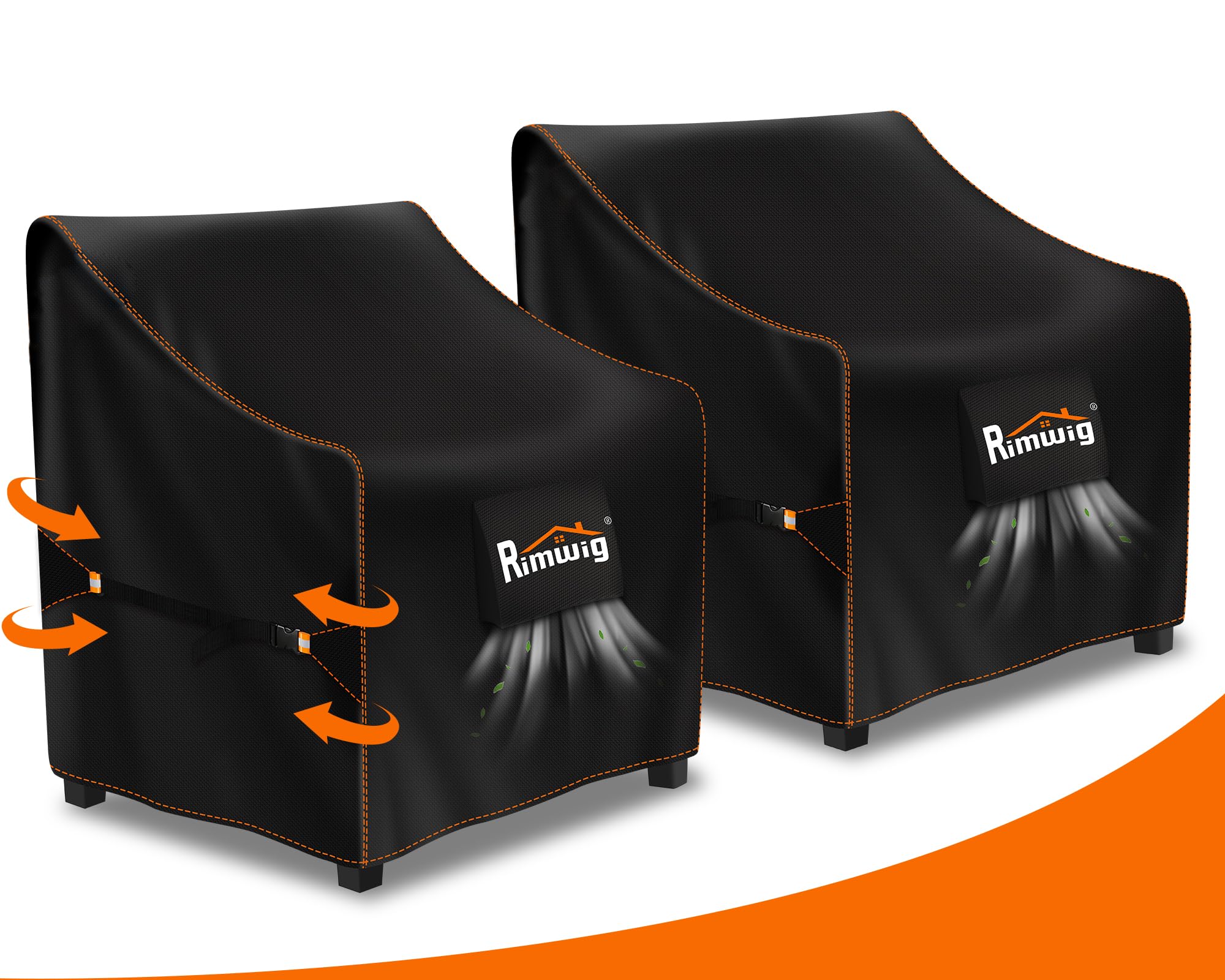 Rimwig funda frontal pack 2 mostrando protección completa y ajuste