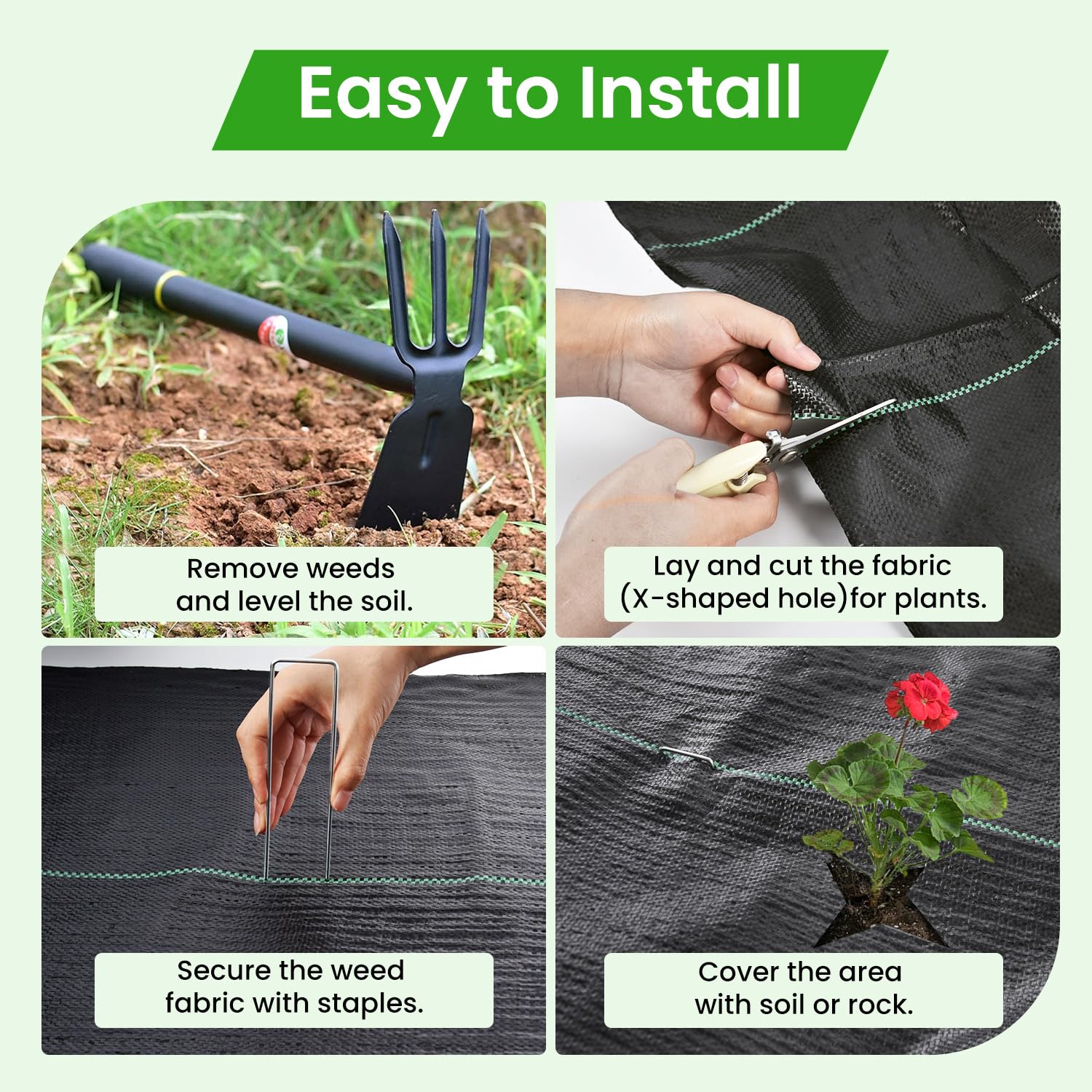 Rintea rollo junto a una cinta métrica para comparar tamaño y cobertura fácil