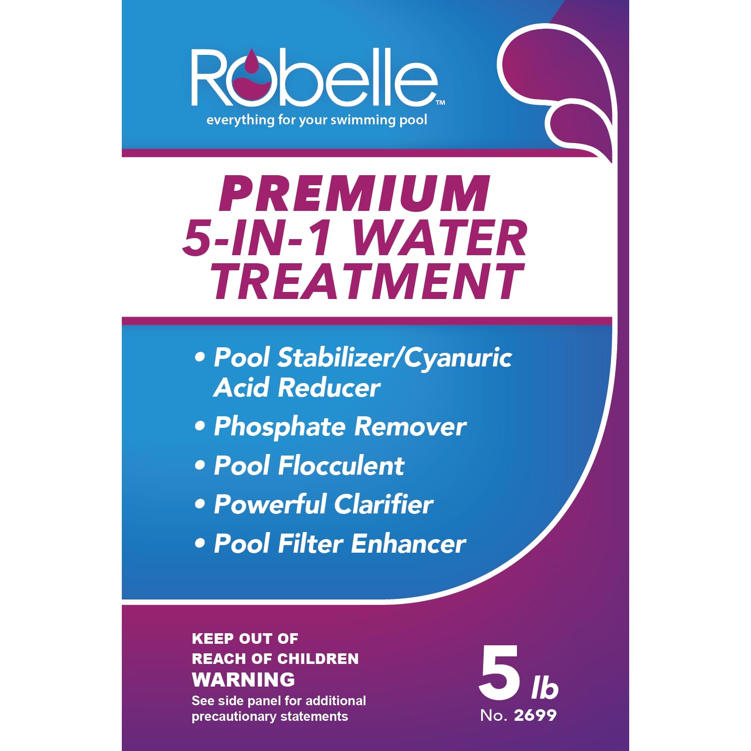 Robelle aspirado de sedimentos en fondo tras floculación y limpieza